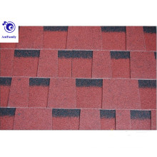 12 colors double style asphalt roofing shingles/ building materials